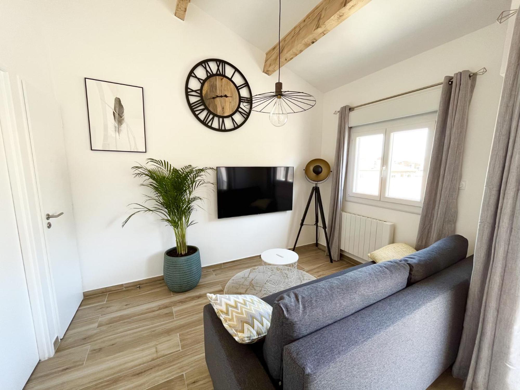 Duplex Centre Ville - 50M De La Plage - Clim - Garage - Netflix Le Grau-du-Roi Bilik gambar